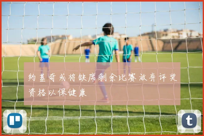 约基奇或将缺席剩余比赛放弃评奖资格以保健康